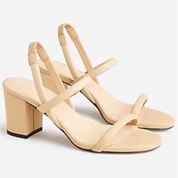 J. Crew Shoes - J.Crew Lucie Slingback Block Heel Sandal